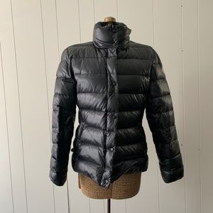 Moncler "Clairy" Black Down Puffer Coat